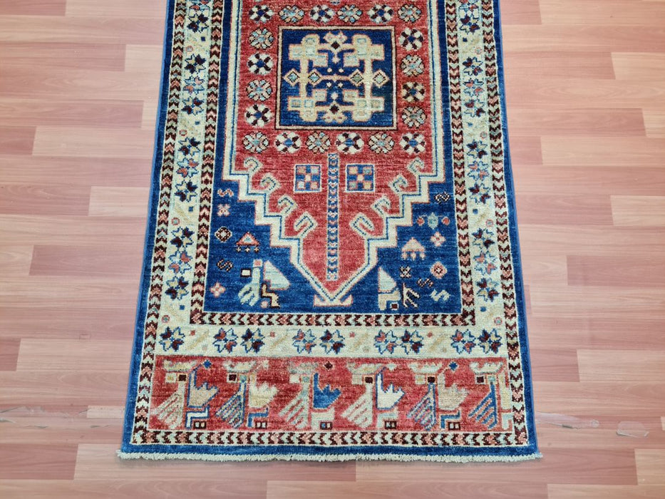 3'0X15'0 Ziegler Runner Hand Knotted 100% Wool Area rug