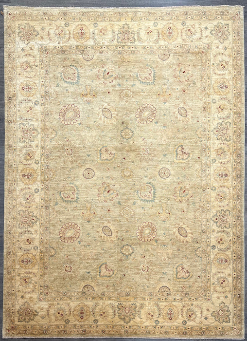 9'X11'5" chobi Wool Hand Knotted Area Rug