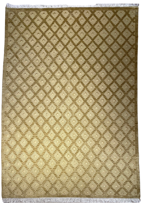 6'0X9'0 Nepali Hand Knotted 100% Wool Area rug